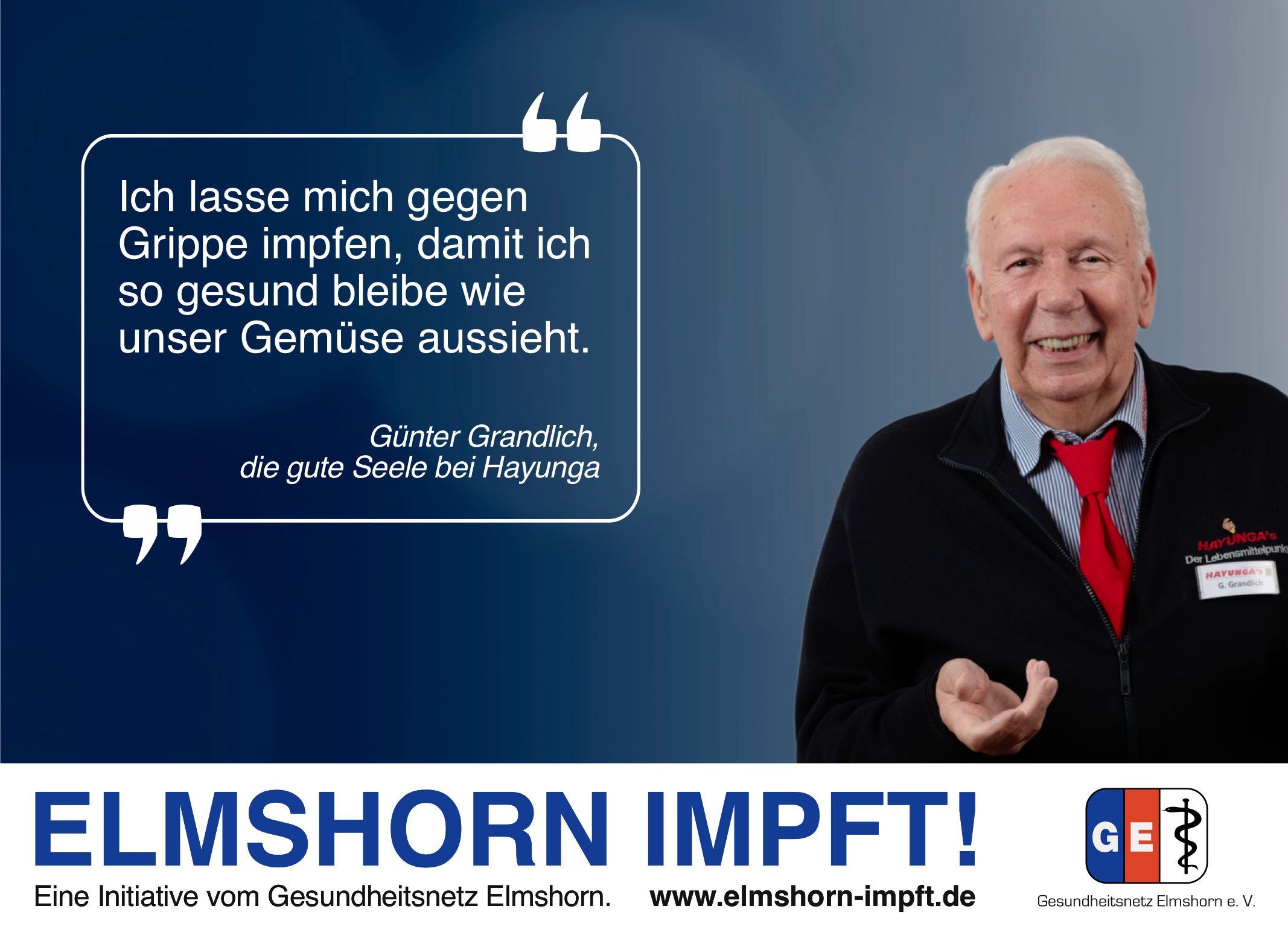 Elmshorn impft Testimonial - Günter Grandlich